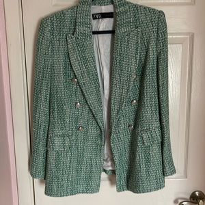Zara Tweed Blazer